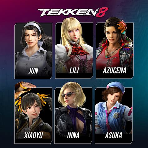 female tekken characters